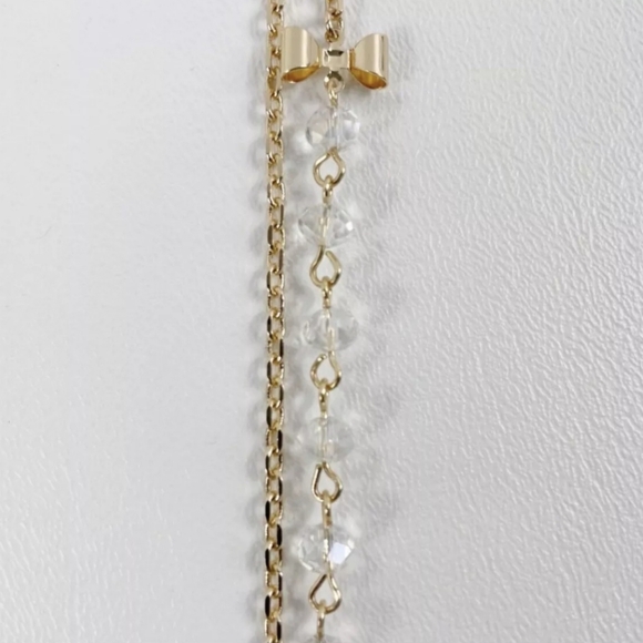 Betsey Johnson Jumbo Blue Glitter and Rhinestone Gummy Bear Long necklace! - Picture 6 of 11